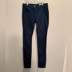 Rag & Bone Blue Jean Leggings 25